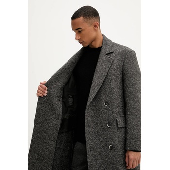 Barena venezia Палто с вълна BARENA VENEZIA Capospalla Gazabin в сиво CSU5235.496 (CSU5235.496)