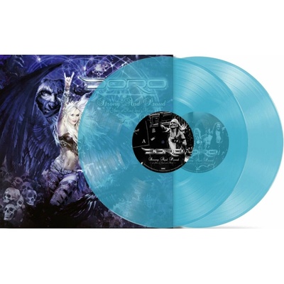 Doro - Strong And Proud Transparent Curacao Vinyl 2 LP