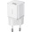 Baseus Мрежово зарядно устройство Baseus GaN5S Fast Charger 1C, 30W, 1 x Type-C F, Бял - 40405 (40405)