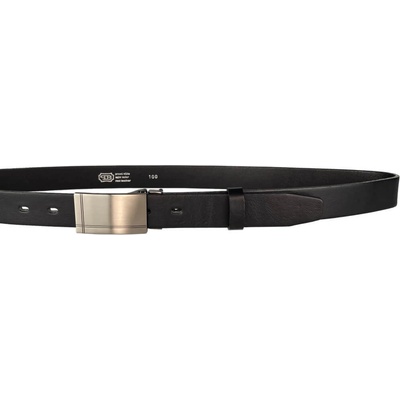 Penny Belts pánský kožený opasek 30-100-5PS-60 černý