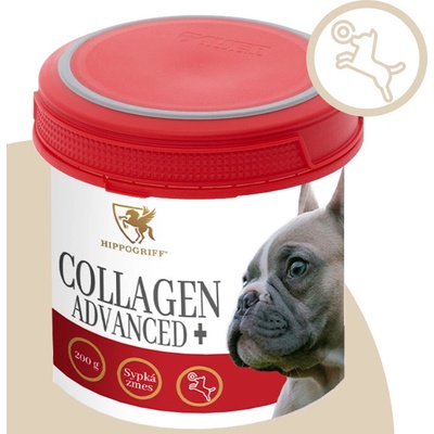 Hippogriff Collagen Advanced hovädzí kolagén pre psy 200 g