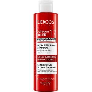 Vichy Dercos Ултравъзстановяващ шампоан Collagen 17 Filler, 200 ml - ozone