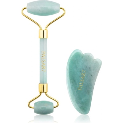 PALSAR7 Massage Roller and Guasha Jade масажно валяче за лице и масажно приспособление