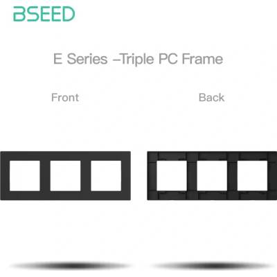 BSEED prepínač/zásuvkový panel - Echo Click Plast Čierna 3