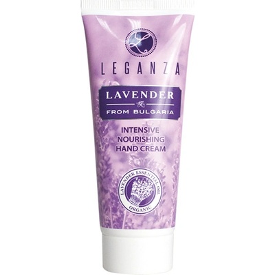 Leganza Lavender intenzivní hydratační krém na ruce (Special Selected Bulgarian Organic Lavender Oil) 75 ml