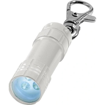 Prívesok na kľúče s 3 LED svetlom kov strieborná