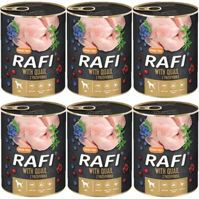 Dolina Noteci Rafi s křepelkou 6 x 800 g