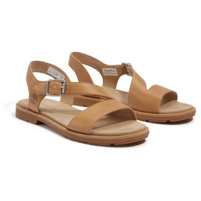 Дамски сандали Timberland Women's Calista Bay Backstrap Sandal - Medium Beige / Full Grain - размер 39, 5 (EU) (125-1113-0117)
