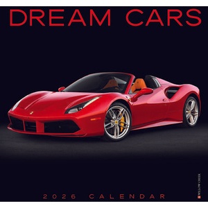 Dream Cars 2026 7 X 7 Mini Wall Calendar | Willow Creek Press (ISBN: 9781549253577)