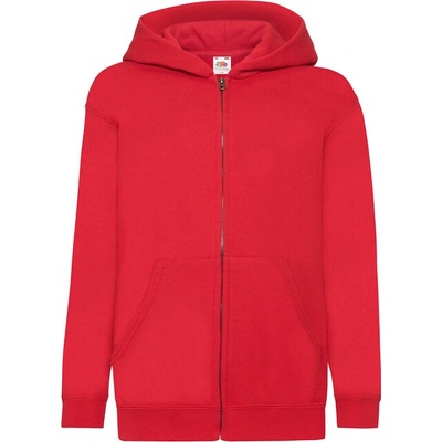 Dětská mikina s kapucí Classic Kids Jacket červená