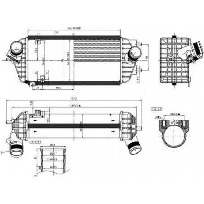 Chladič turba HART 637 069 (637069)