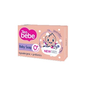 Teo Тео бебе Твърд сапун Lavender (е2872821)