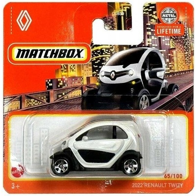 Matchbox 2022 Renault Twizy bílý Box