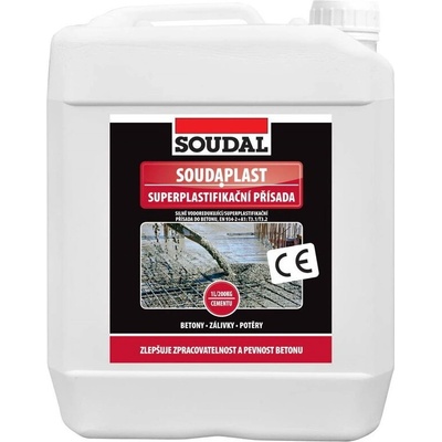 Přísada super plastifikační Soudal Soudaplast – 5 l