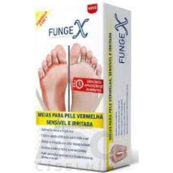 FungeX Jednorazové ponožky na podráždenú pokožku 1 pár