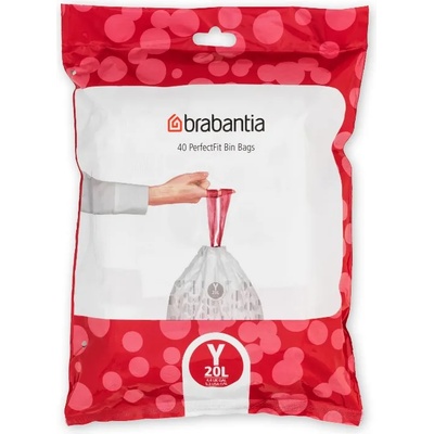 Brabantia Sáčky do odpadkového koša Y PERFECTFIT 20 l, 40 ks, Brabantia (BRAB138263)