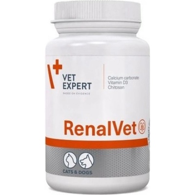 VetExpert RenalVet - при кучета и котки със симптоми на бъбречна недостатъчност, 60 капсули, Vet Expert - Полша