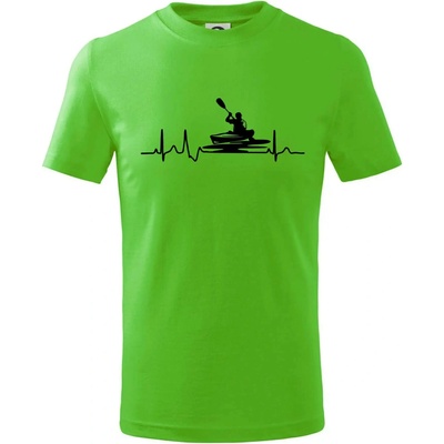 EKG kajak tričko detské Apple Green