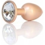  Plug-Jewellery Pearl Gold PLUG- Clear S