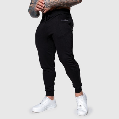 Iron Aesthetics pánské sportovní tepláky Flexi černé – Zbozi.Blesk.cz