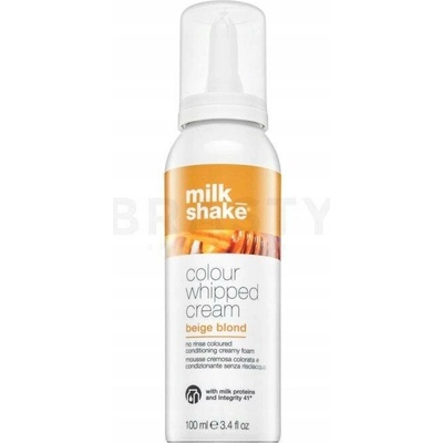 Milk Shake Vyživující barvicí pěna pro béžové a blond vlasy 100 ml