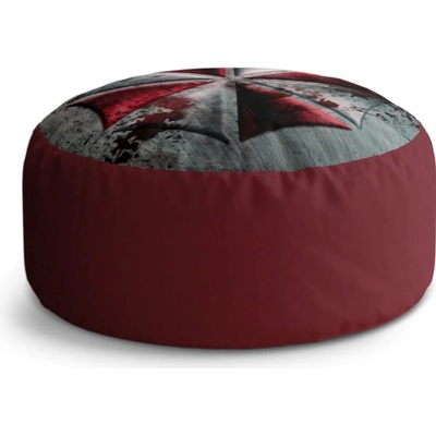 Sablio Okrúhly taburet Circle Resident Evil Umbrella Corporation Steel: 38x48 cm
