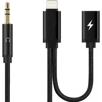 Image 1 of iP3.5MM+Lightning Charging & Audio Cable, JH-038