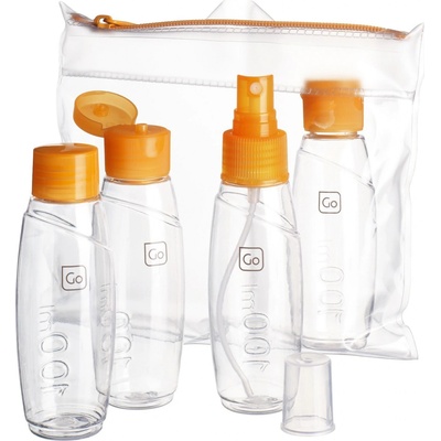 bino DESIGN GO lahviček homologovaných jako kavé 4 x 100 ml