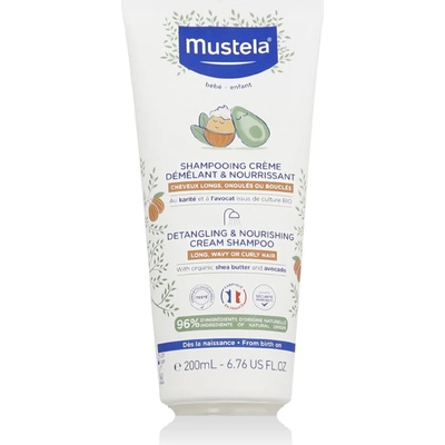 Mustela Detangling & Nourishing Cream Shampoo 200 ml