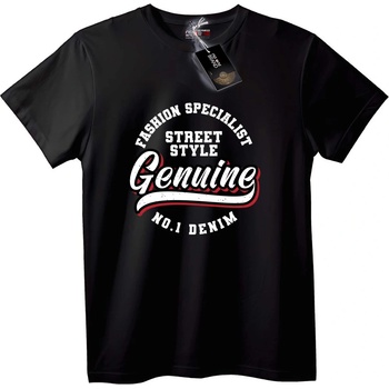 NOONEBRAND Тениска Истински градски стил деним - 2XL, Black