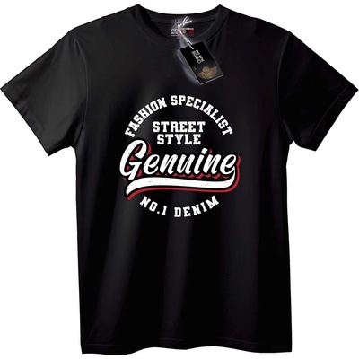 NOONEBRAND Тениска Истински градски стил деним - 2XL, Black