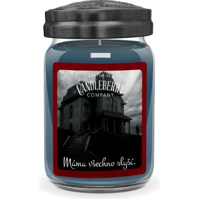 Candleberry Candle Máma všechno slyší 624 g