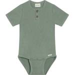 Minymo Детско ежедневно термо бельо Minymo Kid's Body S/S Rib Body - Lily Pad - размер 74 (EU) (714-1855-0113)