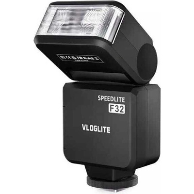 VLOGLITE F32 externí přídavný blesk na patici fotoaparátu, s LCD displejem