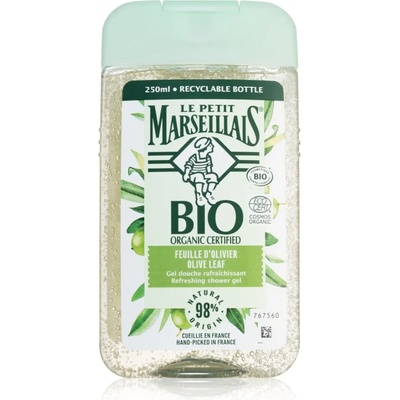 Le Petit Marseillais Olive Leaf Bio Organic освежаващ душ гел 250ml
