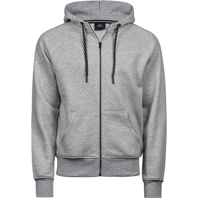 Tee Jays 5435 pánska mikina s kapucňou sivá heather