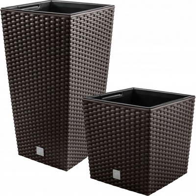 Prosperplast Květináč 50 x 26,5 x 50 cm plast béžový