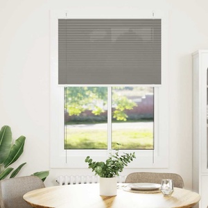 vidaXL Плисирана щора Антрацит 85x100 cm Ширина на плата 84, 4 cm (4015072)