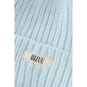 BIZUU шапка beanie дамска от вълнена материя BALBI (BALBI.TURKUSOWY)