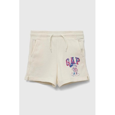 Gap Детски къси панталони gap в бежово с регулируема талия (667211.toddler.boy.knit)