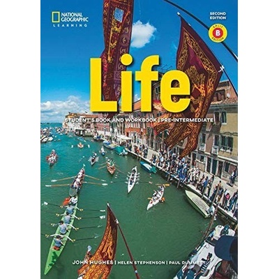 Life Pre-intermediate 2nd Edition Combo Split B with App Code and Workbook Audio CD National Geographic learning