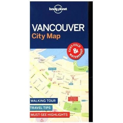 Lonely Planet Vancouver City Map
