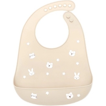 Lorelli Силиконов лигавник с джоб Lorelli - Natural, Beige (10230670005)