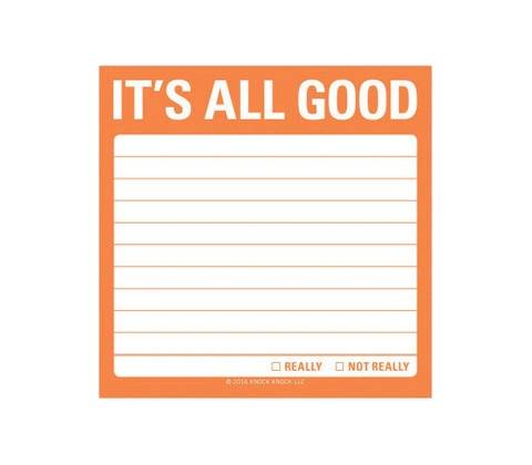 Its All Good Sticky Note