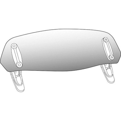 Puig Clip-on 6871H kouřová – Zboží Mobilmania