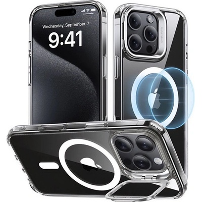 ESR iPhone 16 Pro ESR CH HALOLOCK силиконов протектор за телефон, устойчив на удар, MagSafe, TRANSFER GP-164263 (GP-164263)