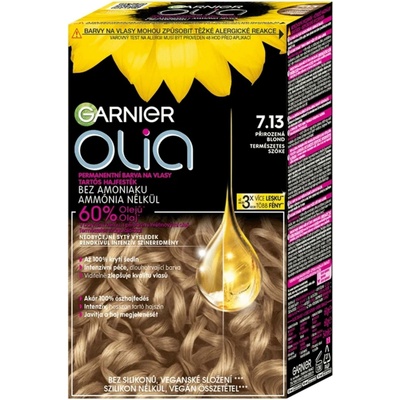 Garnier Olia Big Kit permanentná farba na vlasy odtieň 7.13 Beige Dark Blond 1 ks