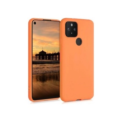 Púzdro kwmobile Google Pixel 5 oranžové