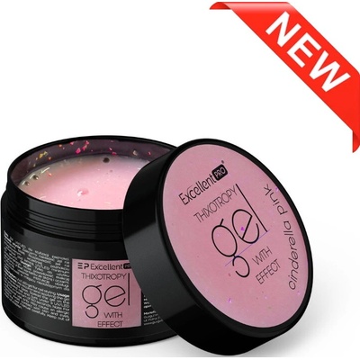 Excellent Pro Thixo stavební gel Mléčně růžový Cinderella Princess nails 15g