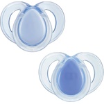 Tommee Tippee Ортодонтични залъгалки Tommee Tippee - Night Time, 18-36 м, 2 броя, сини (43340099) - ozone